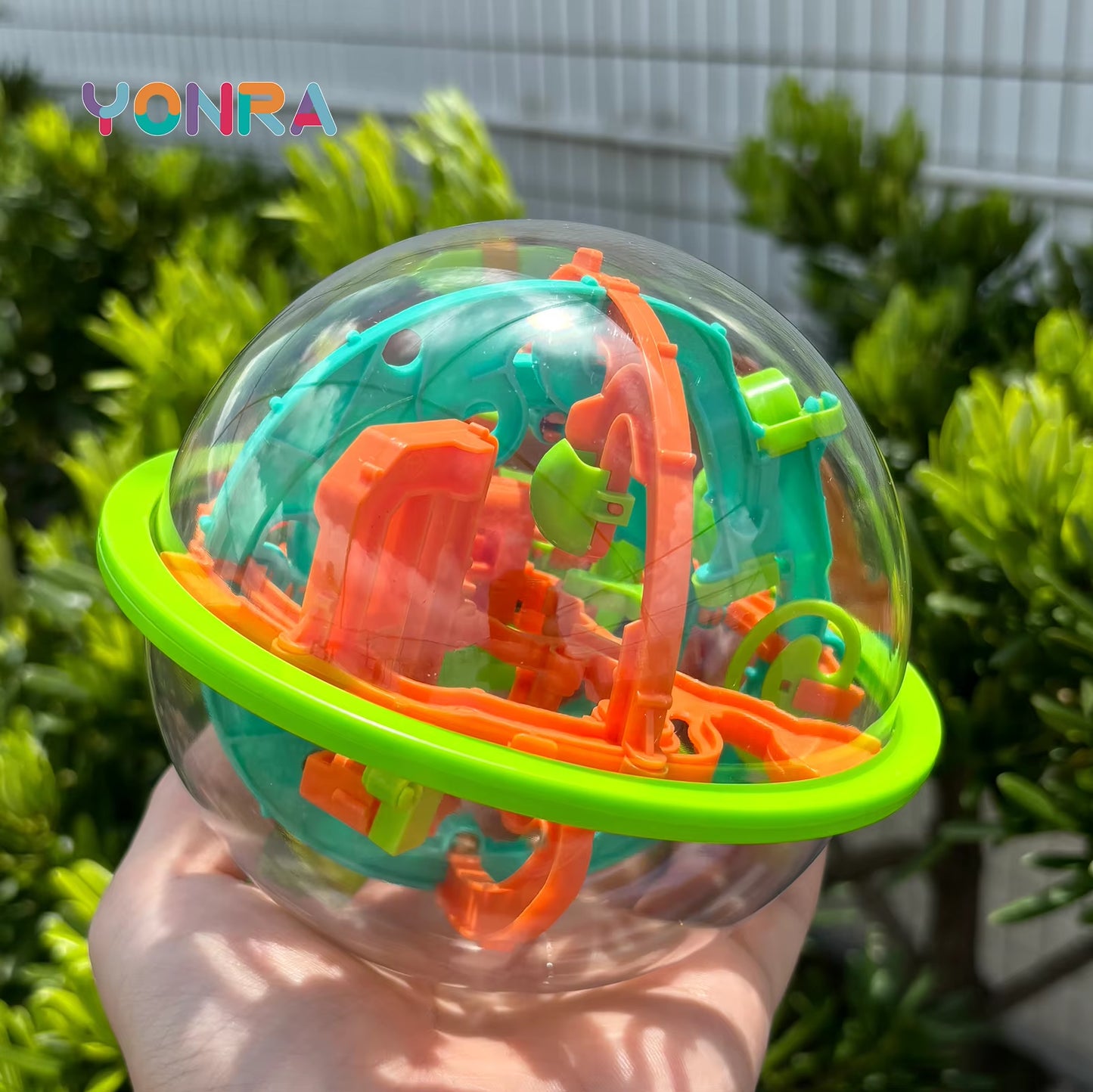 3D Puzzle Ball Brain Game Toys for Kids Steel Ball Track Maze Ball 3D Maze Game with 100 Obstacles Boys Girls Birthday Gifts